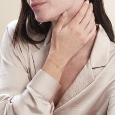 Bracelet Aquilegia Or Jaune - Bracelets chaînes Femme | Marc Orian