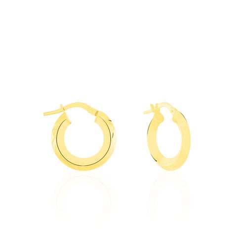 Cr&eacute;oles Roxanna Or Jaune - Cr&eacute;oles Femme | Marc Orian