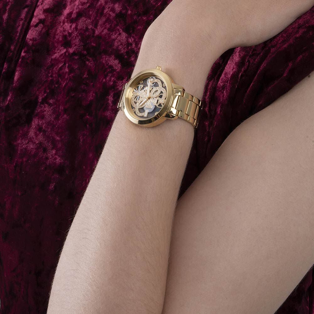 Montre Guess Quattro Clear Doré - Montres étanches Femme | Marc Orian