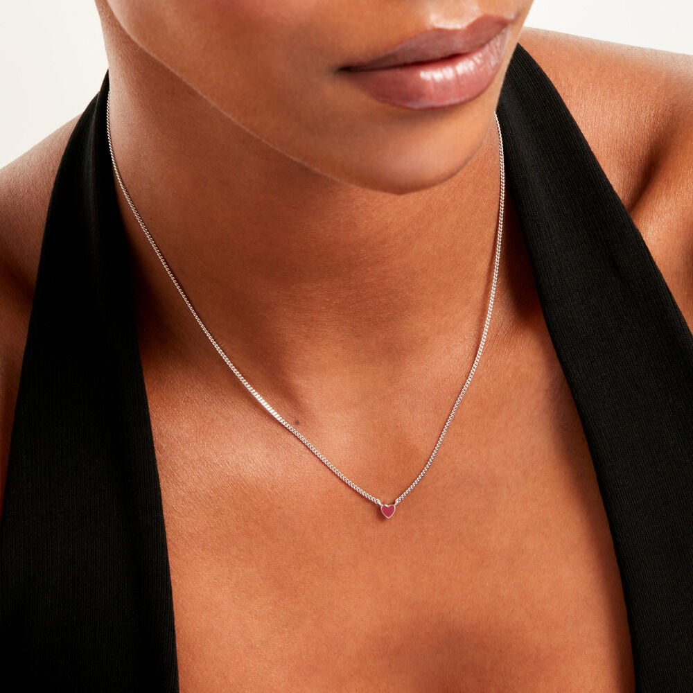 Collier Griotte Argent Blanc - Colliers fantaisie Femme | Marc Orian