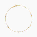 Cha&icirc;ne De Cheville Akif Or Jaune Perle De Culture - Chaines de cheville Femme | Marc Orian