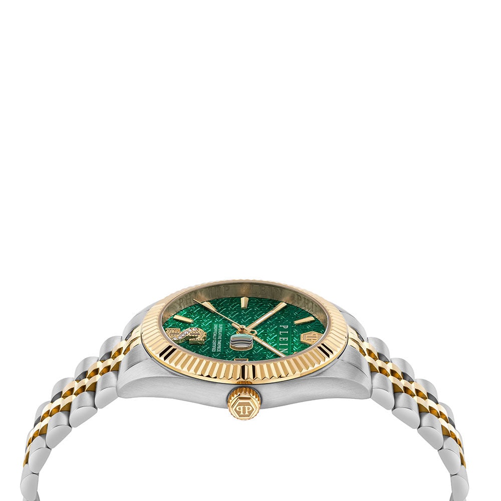 Montre Philipp Plein Date Superlative Vert - Nouveautés Homme | Marc Orian