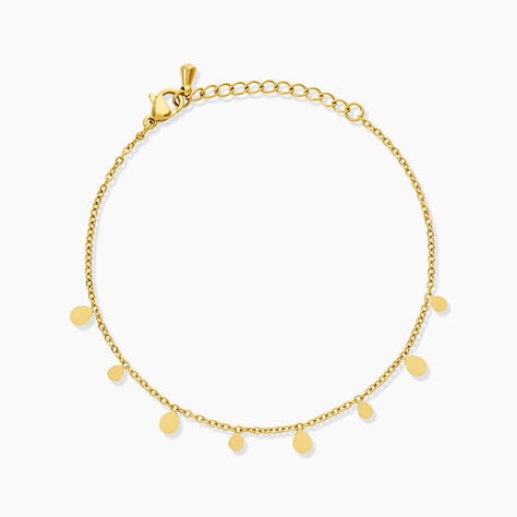 Bracelet Florencia Acier Dor&eacute; - Bracelets cha&icirc;nes Femme | Marc Orian