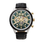Montre Montignac Round Chrono Vert - Montres &eacute;tanches Homme | Marc Orian