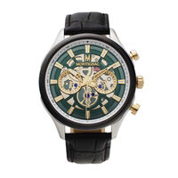 Montre Montignac Round Chrono Vert