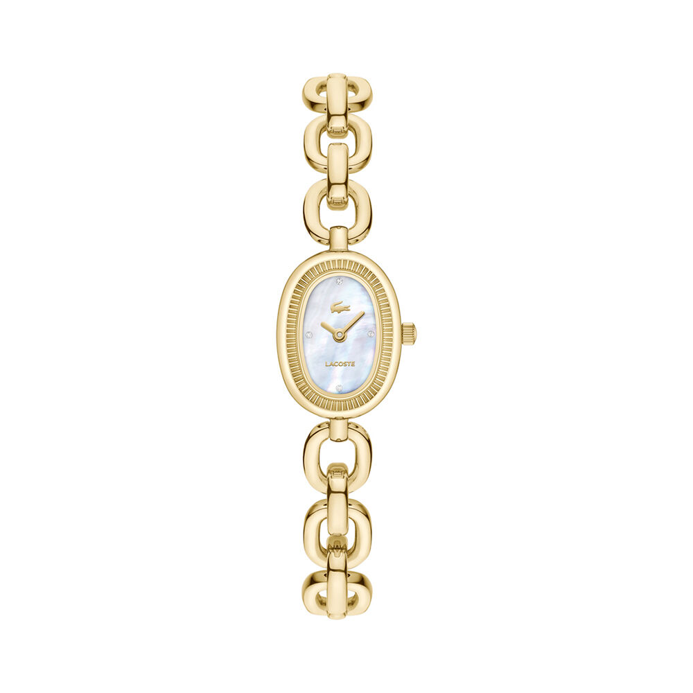 Montre Lacoste Petite Parisienne Nacre Blanche - Montres &eacute;tanches Femme | Marc Orian