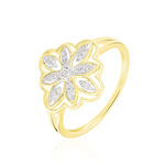 Bague Veda Or Jaune Diamant - Bagues pierres pr&eacute;cieuses Femme | Marc Orian