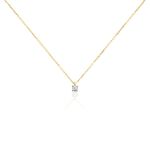 Collier Mei Or Jaune Diamant - Colliers solitaires Femme | Marc Orian