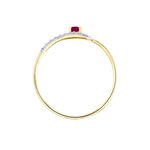 Bague Or Jaune Karmele Rubis - Bagues vintage Femme | Marc Orian