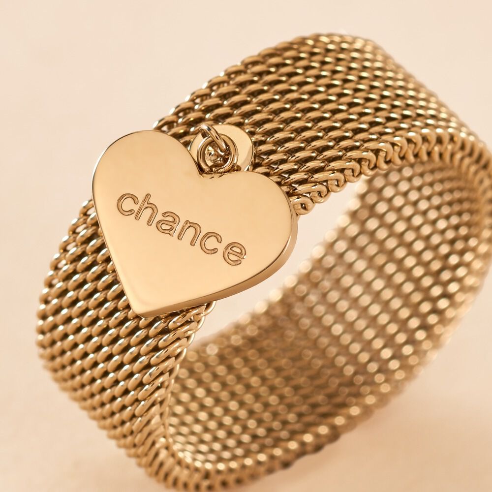 Bague Tijuana Acier Jaune - Bijoux fantaisie Femme | Marc Orian