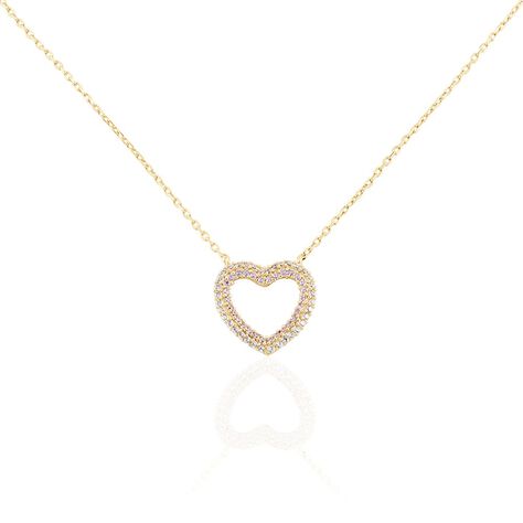 Collier Plaqué Or Jaune Xavia Oxydes De Zirconium - Colliers avec pierres Femme | Marc Orian