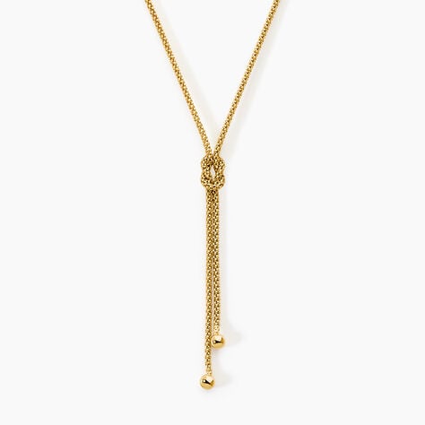 Collier Assil Argent Dor&eacute; A L'Or 750/1000 - Colliers ete Femme | Marc Orian