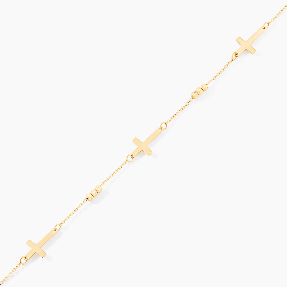 Bracelet Cruza Or Jaune - Bracelets cha&icirc;nes Femme | Marc Orian
