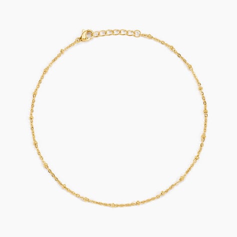 Chaîne De Cheville Athena Acier Jaune - Chaines de cheville Femme | Marc Orian