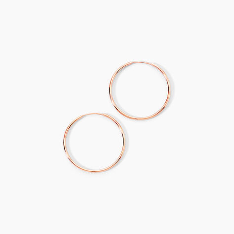 Cr&eacute;oles Dominae Or Rose - Cr&eacute;oles Femme | Marc Orian