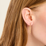 Boucles D'Oreilles Pendantes Juline Plaqu&eacute; Or Jaune - Pendantes Femme | Marc Orian