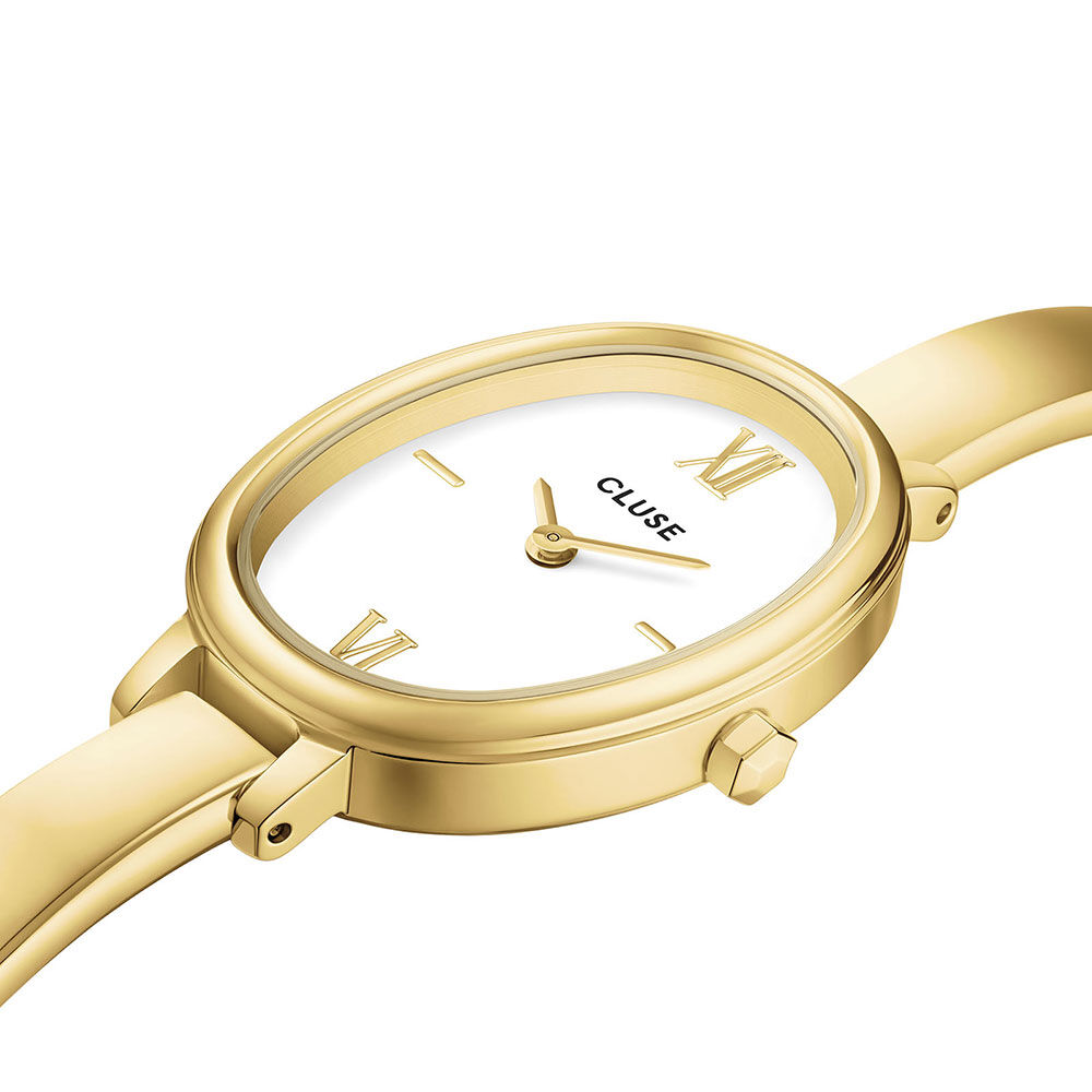 Coffret De Montre Cluse L'Ovale Blanc - Coffrets de montres Femme | Marc Orian