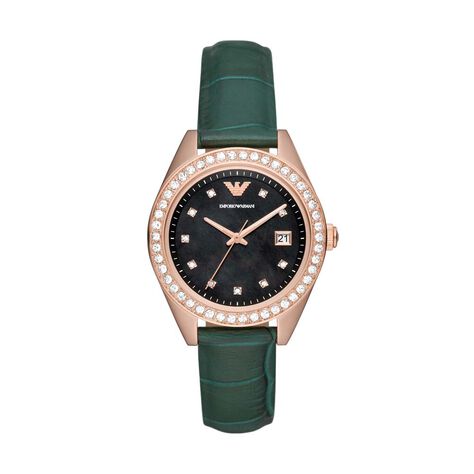 Montre Emporio Armani Noir - Montres Femme | Marc Orian