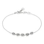 Bracelet Argent Blanc Hippolyta - Bracelets fantaisie Femme | Marc Orian