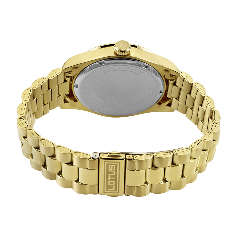 Montre Lotus Freedom Collection Dor&eacute; - Montres classiques Homme | Marc Orian