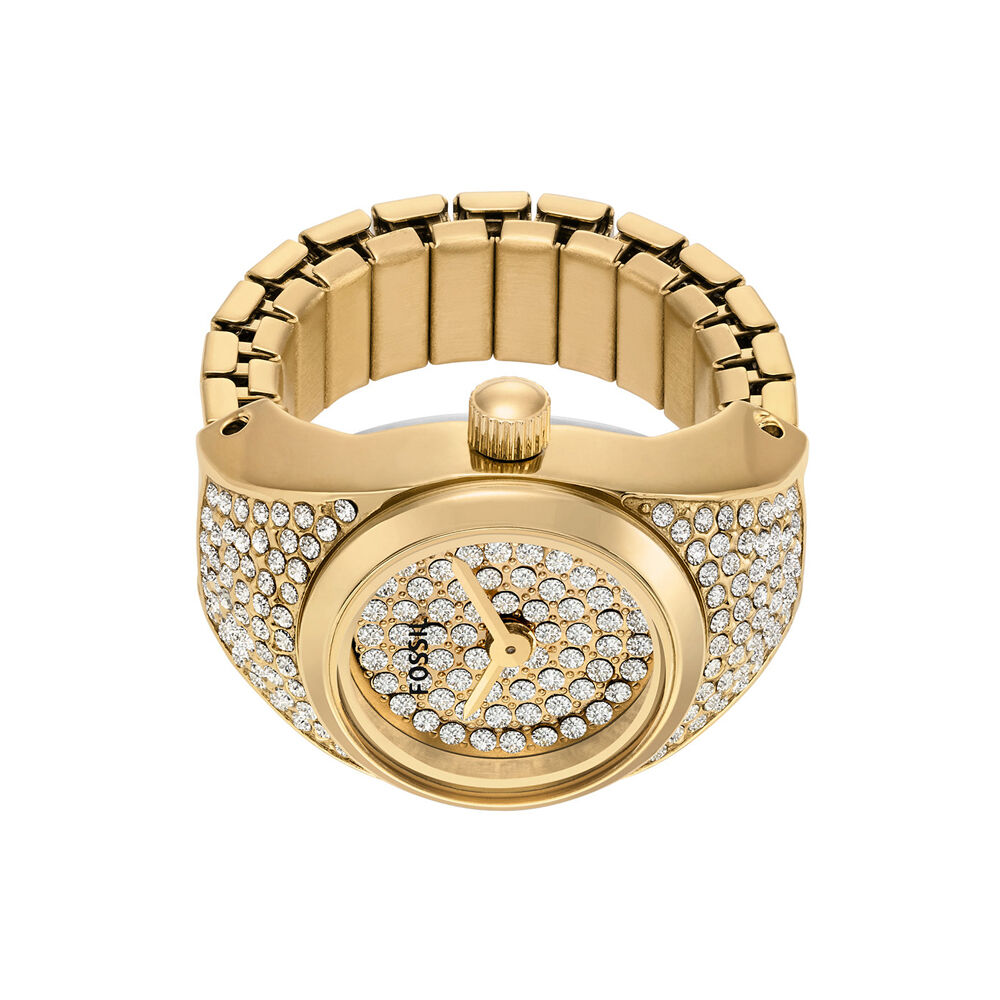 Montre Fossil Watch Ring Doré - Montres étanches Femme | Marc Orian