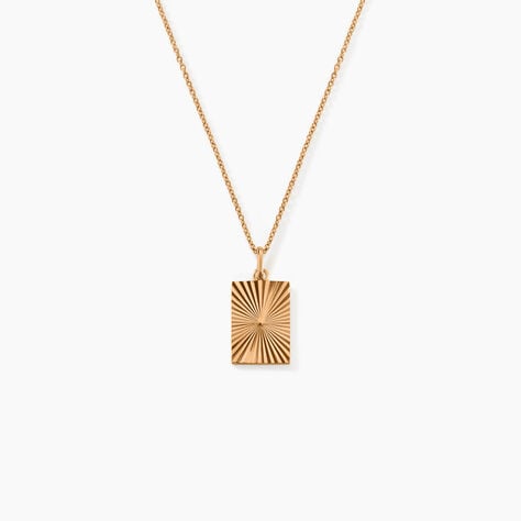 Collier Embrasement Plaqué Or Jaune - Colliers ete Femme | Marc Orian