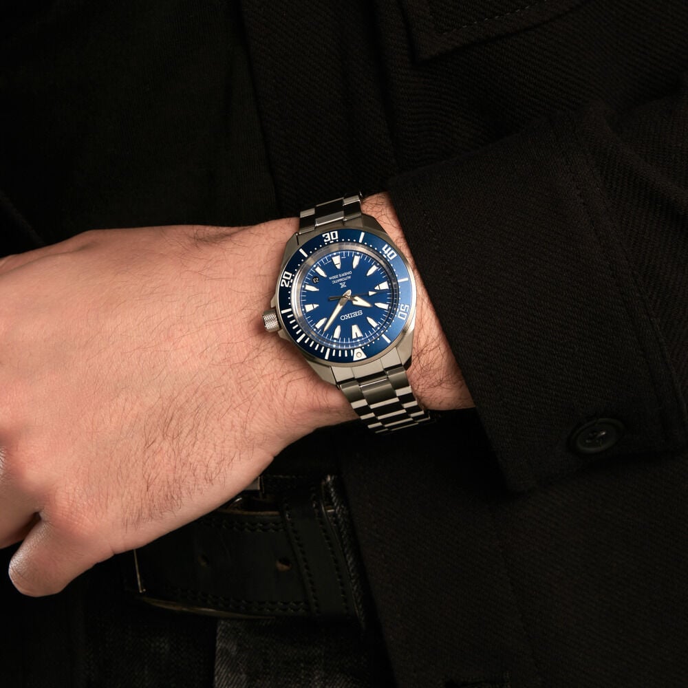 Montre Seiko Prospex Samurai Bleu - Montres automatiques Homme | Marc Orian