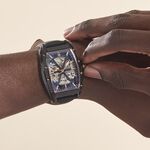 Montre Montignac Tonneau Automatiquev Noir - Montres automatiques Homme | Marc Orian