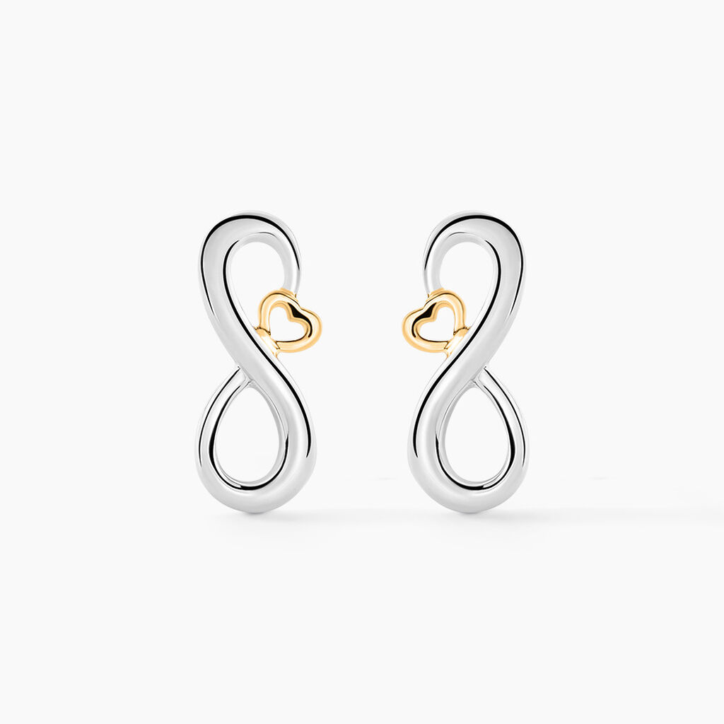 Boucles D'oreilles Puces Phedra Or Jaune - Puces Femme | Marc Orian
