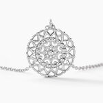 Collier Sophina Argent Blanc - Colliers fantaisie Femme | Marc Orian
