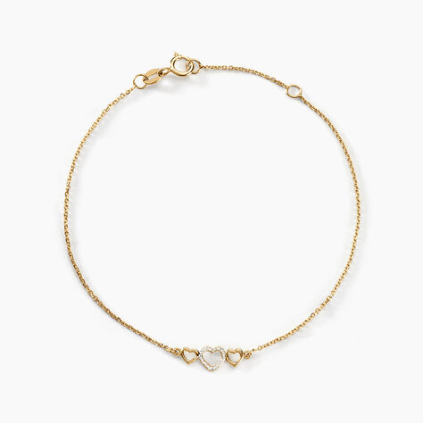 Bracelet Hikari Or Jaune - Bracelets chaînes Femme | Marc Orian
