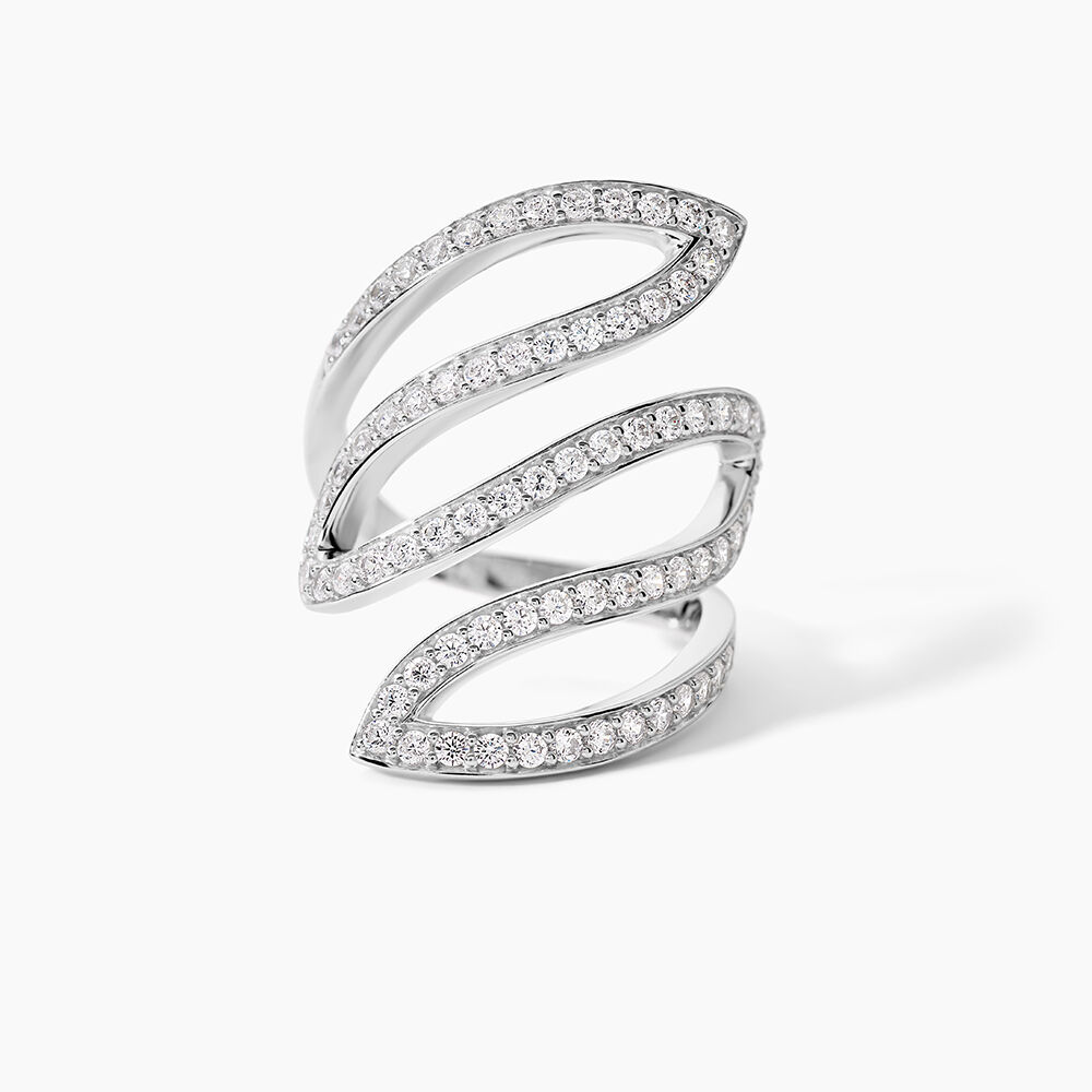 Bague Orsina Argent Argent&eacute; Oxyde De Zirconium - Bijoux fantaisie Femme | Marc Orian