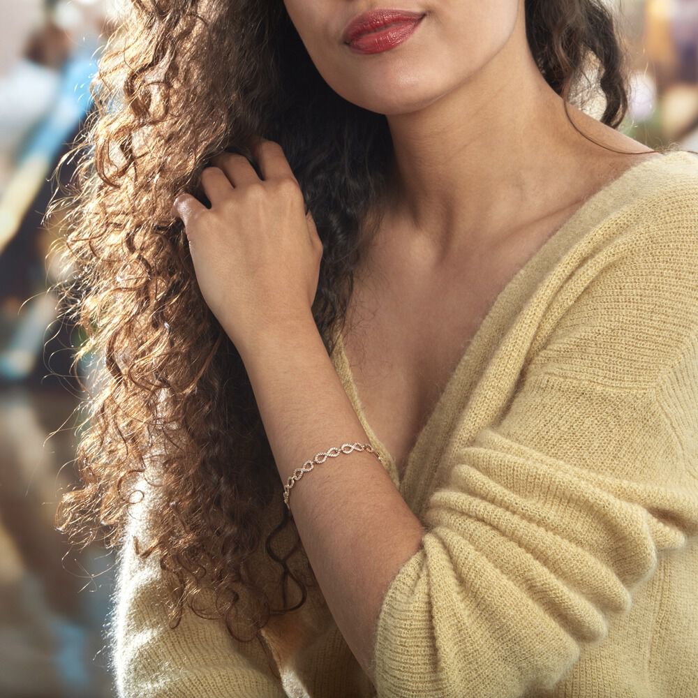 Bracelet Merane Plaqué Or Oxydes De Zirconium - Bracelets chaînes Femme | Marc Orian