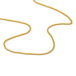 Cha&icirc;ne Ixia Maille Gourmette Diamantee Or Jaune - Chaines Femme | Marc Orian