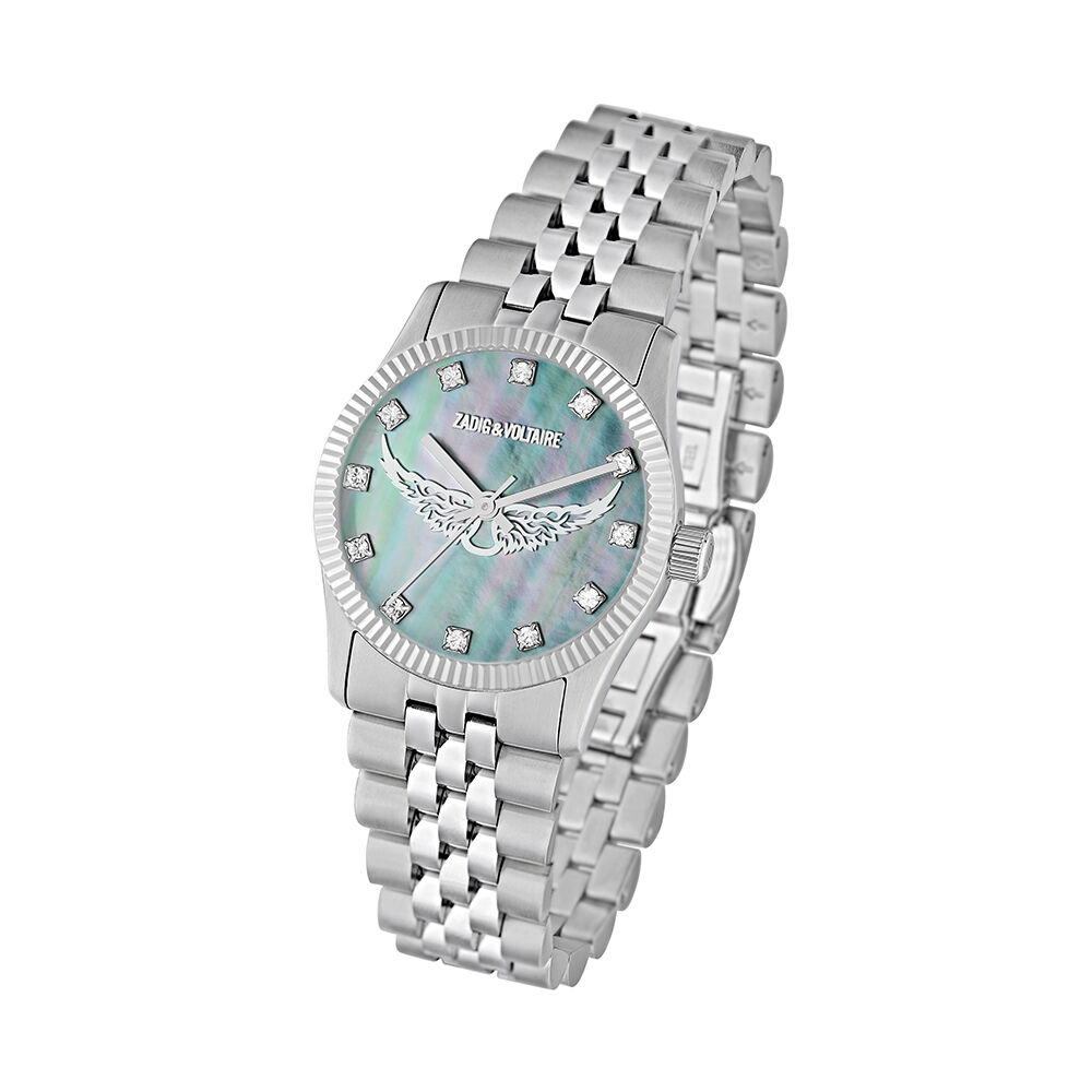 Montre Zadig Et Voltaire Zadig 3 Nacre Noire - Montres &eacute;tanches Femme | Marc Orian