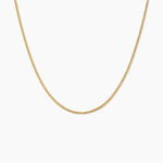 Cha&icirc;ne Imad Maille Gourmette Or Jaune - Chaines Femme | Marc Orian