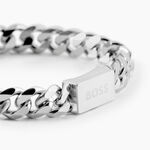 Bracelet Boss Chain Link Acier Blanc - Bracelets cha&icirc;nes Homme | Marc Orian