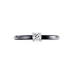 Bague Solitaire Nigelia Argent Blanc Oxyde De Zirconium - Bijoux fantaisie Femme | Marc Orian