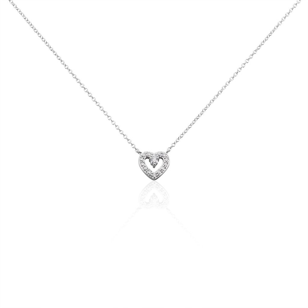 Collier Argent Gautiere Oxydes De Zirconium - Colliers avec pierres Femme | Marc Orian