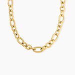 Collier Merrilyn Acier Dor&eacute; - Colliers fantaisie Femme | Marc Orian