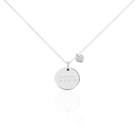 Collier Argent Nellchen Oxydes De Zirconium - Colliers avec pierres Femme | Marc Orian