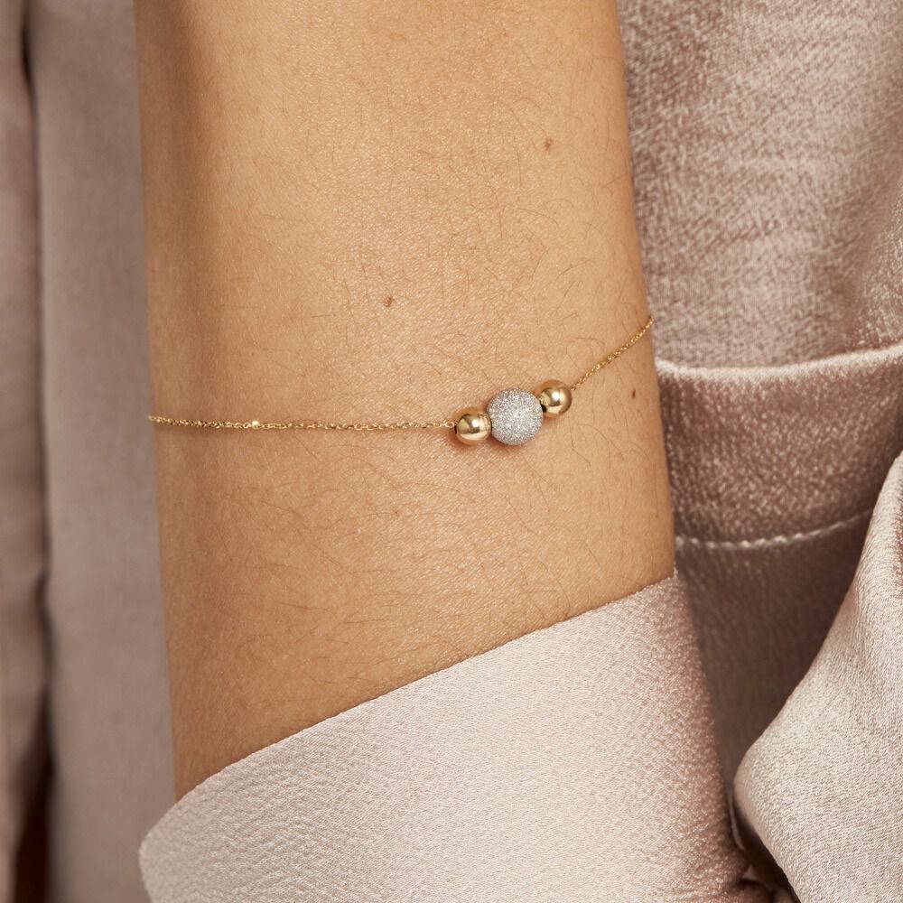 Bracelet Andrienne Or Jaune - Bracelets chaînes Femme | Marc Orian