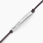 Bracelet Vicenzo Acier Blanc - Bracelets cuir Homme | Marc Orian