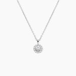 Collier Princess Argent Blanc Oxyde De Zirconium - Colliers avec pierres Femme | Marc Orian
