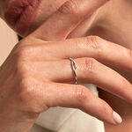 Bague Smina Or Blanc Diamant - Parures de mariage Femme | Marc Orian