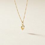 Pendentif Eudocie Coeur Lisse Or Jaune - Pendentifs Famille | Marc Orian