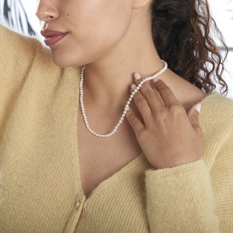 Collier Baroque Or Jaune Perle De Culture - Parure de mariage Femme | Marc Orian