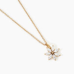 Collier Mia Plaqu&eacute; Or Dor&eacute; Oxyde De Zirconium - Colliers avec pierres Femme | Marc Orian