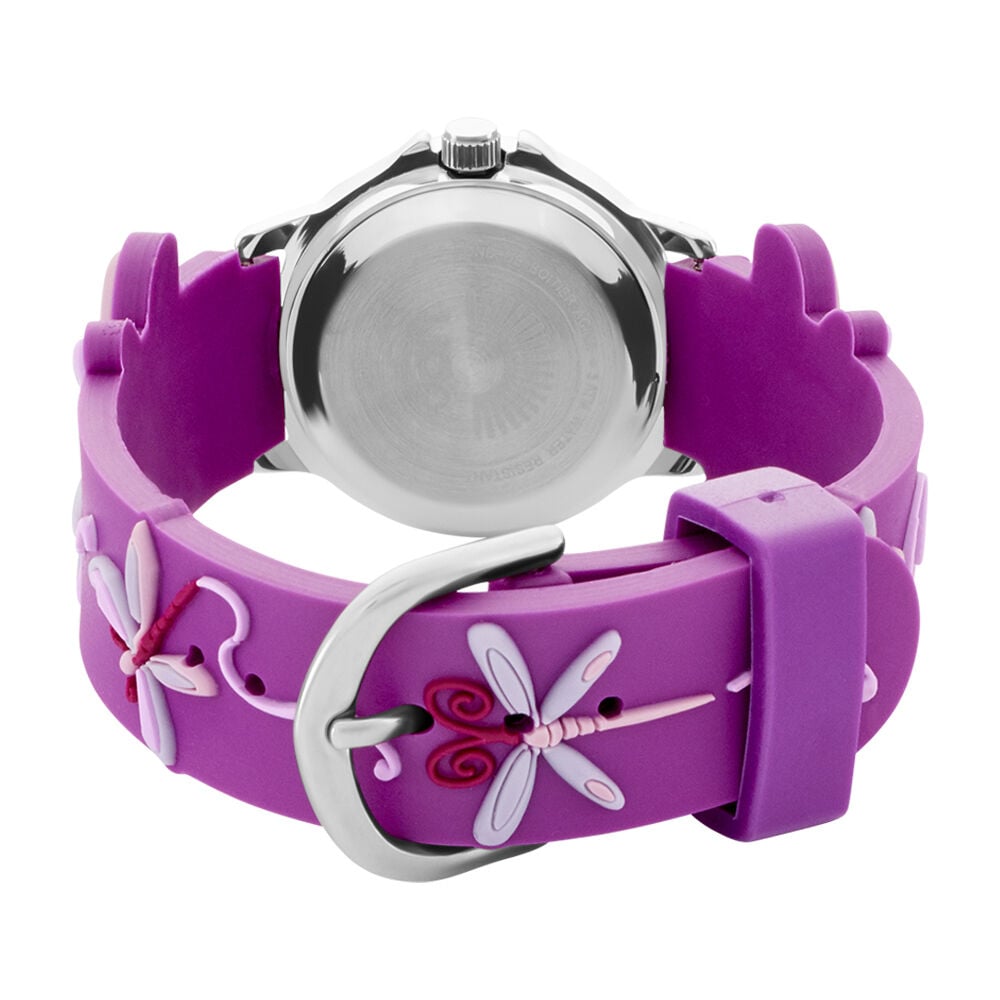 Montre Upp Libellule Violet Et Rose - Montres &eacute;tanches Enfant | Marc Orian