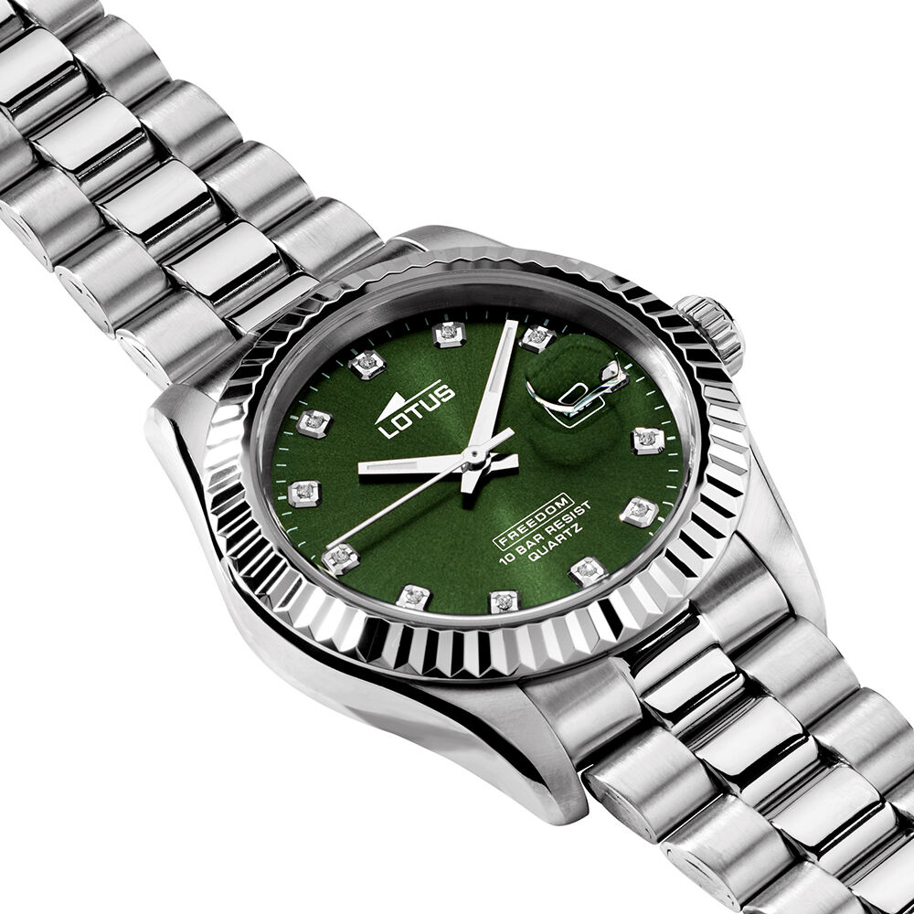 Montre Lotus Freedom 42 Vert - Montres &eacute;tanches Homme | Marc Orian